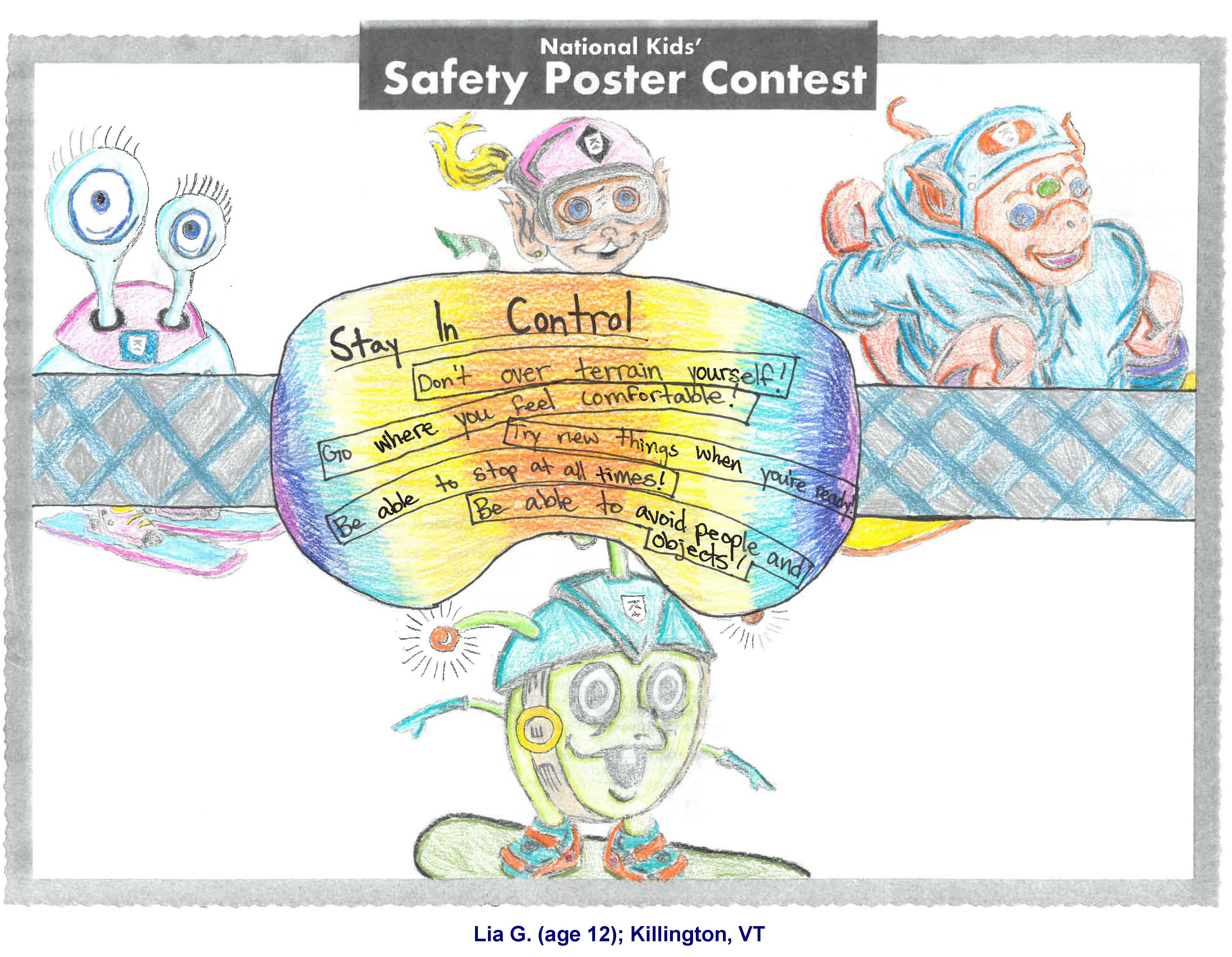 Safety Month Poster Rules & Regulations